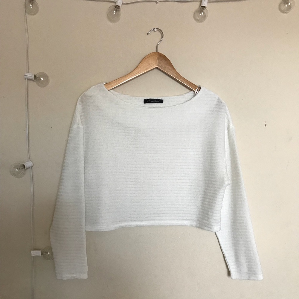 White stripe top